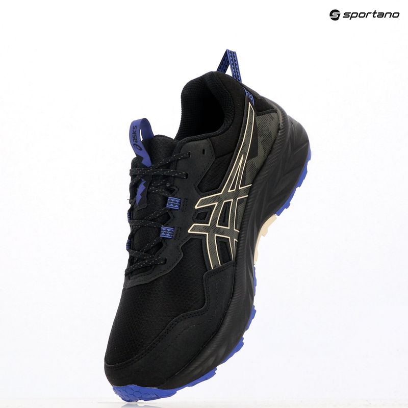 Pánske bežecké topánky ASICS Gel-Venture 10 Waterproof black/brown stone 9