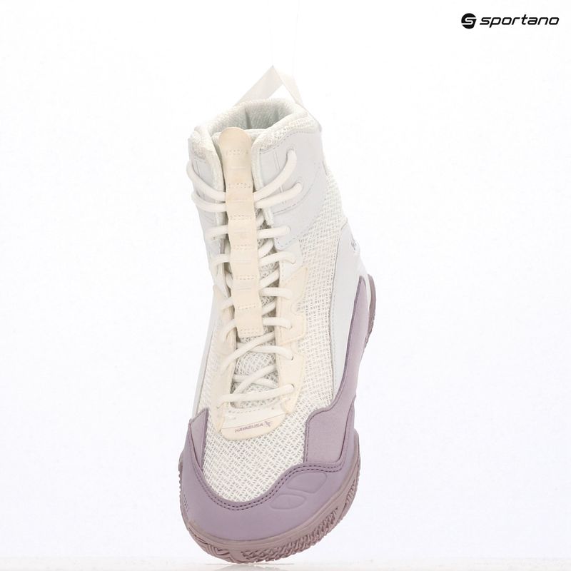 Hayabusa Talon Boxerská obuv white/lavender 19