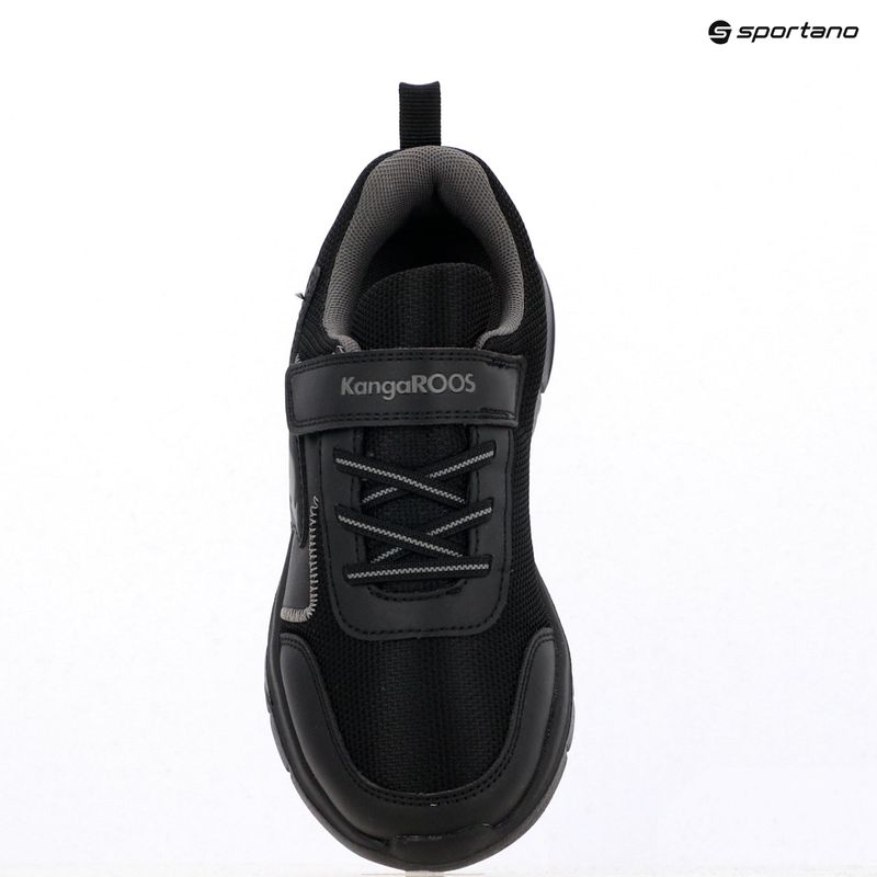Topánky KangaROOS K-ETK Zig EV jet black/mono 9