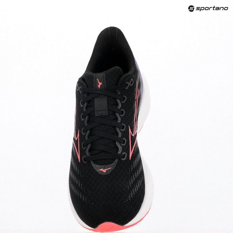 Detské bežecké topánky Mizuno Enerzy Rider Jr black/camelliarose/ paisleypurple 9