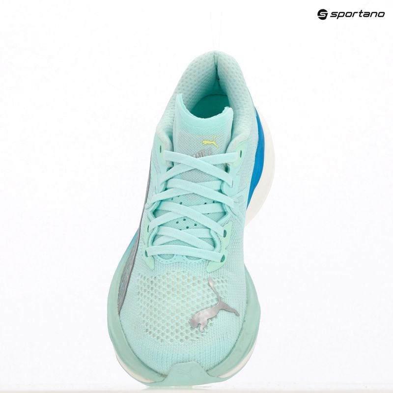 Dámske bežecké topánky PUMA Deviate Nitro 3 mint melt/speed blue 16
