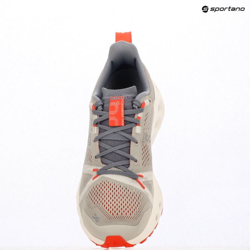 Dámske bežecké topánky On Cloudsurfer Trail running fossil/ivory 9