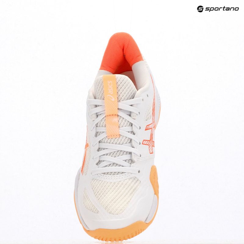 Dámske volejbalové topánky ASICS Blade FF 2 white/vivid coral 9