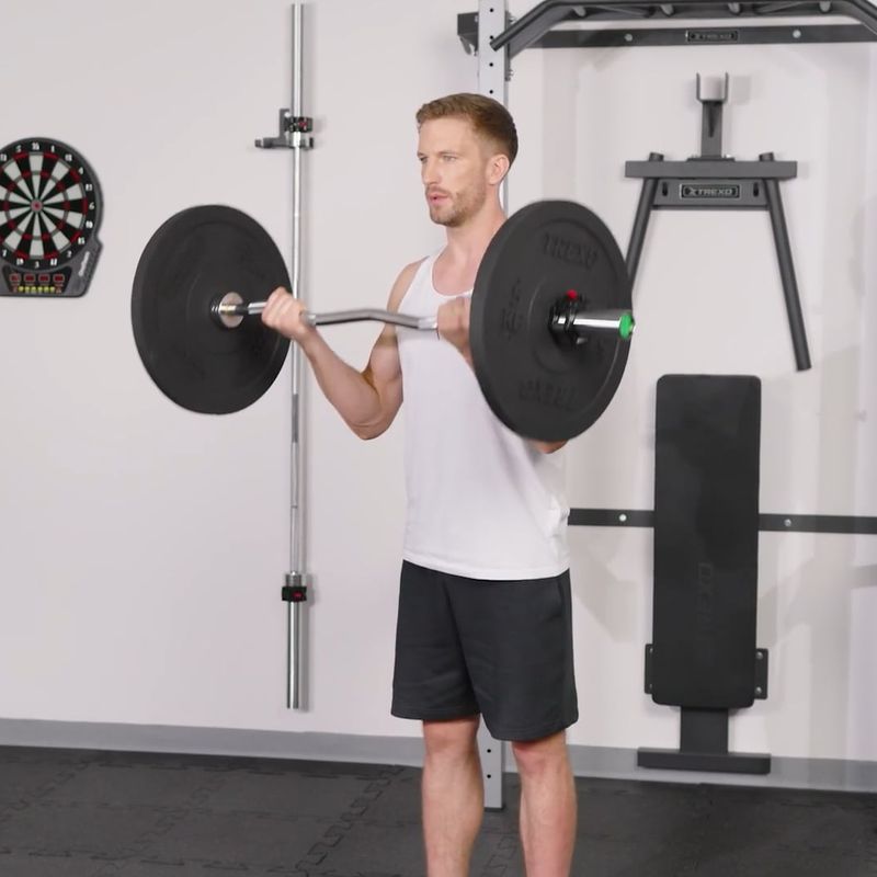 Olympijské nárazníkové závažia XTREXO čierne TRX-BMP1 1 kg 13