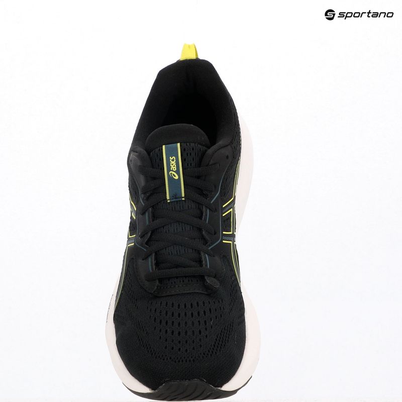 Pánske bežecké topánky ASICS Gel-Contend 9 black/citron 17