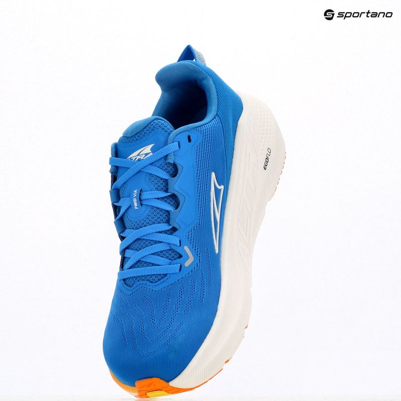 Pánske bežecké topánky Altra FWD VIA blue/yellow 15