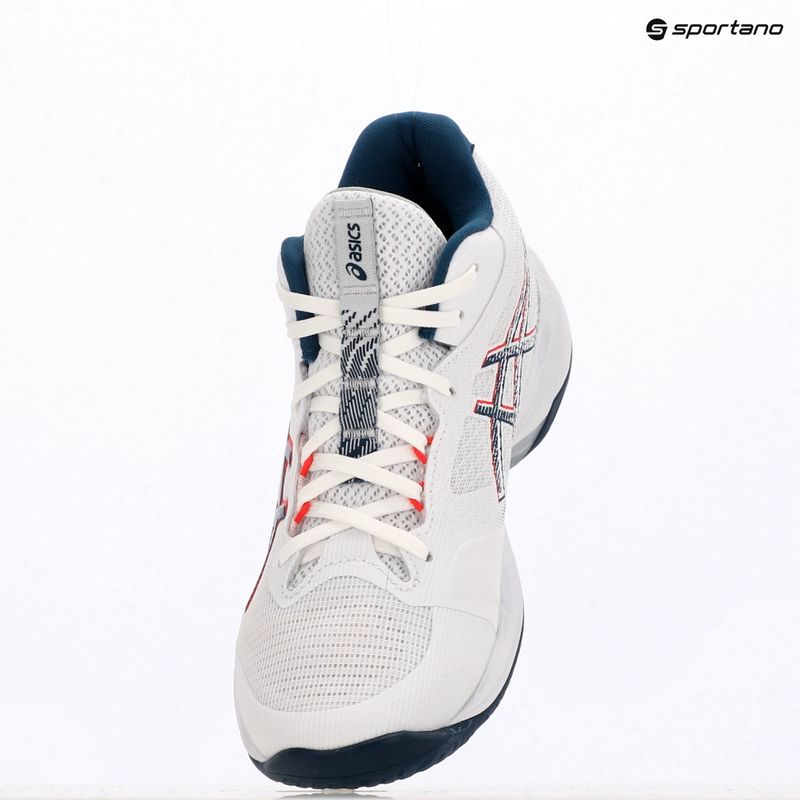 Pánska obuv ASICS Netburner Ballistic FF 4 white/mako blue 12
