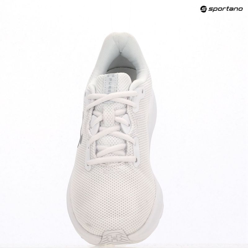 Dámske bežecké topánky Under Armour Charged Pursuit 4 white/white/metallic silver 9