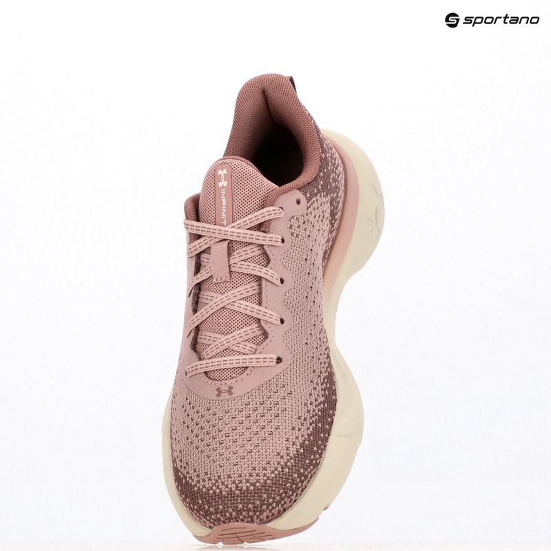 Dámske bežecké topánky Under Armour Infinite tourmaline pink/maroon mist/summit white 9
