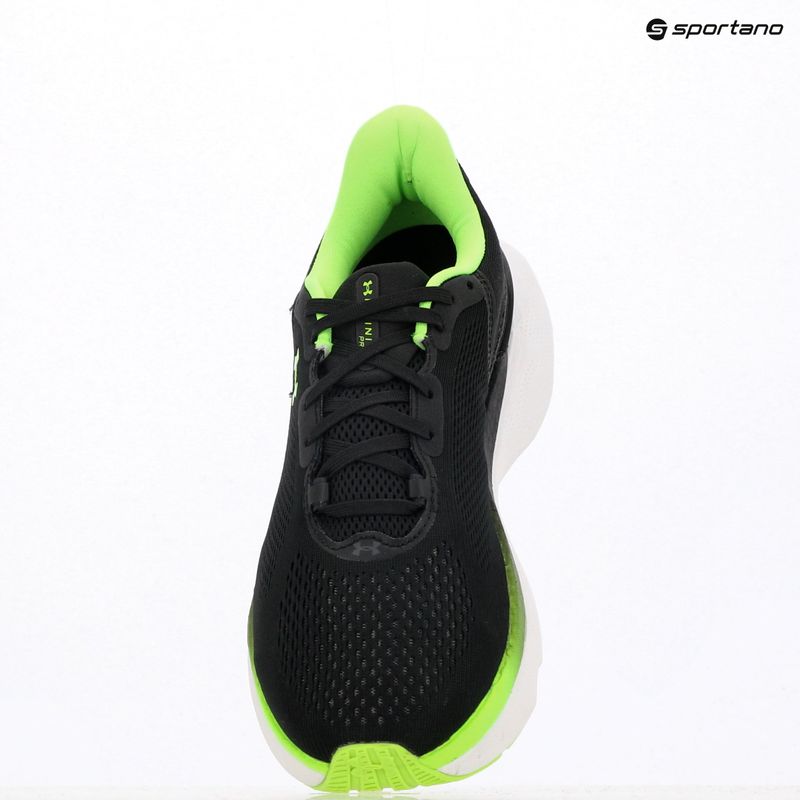 Pánske bežecké topánky Under Armour Innfinite Pro 2 black/hyper green/hyper green 9