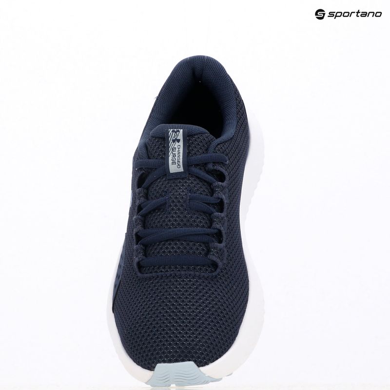 Dámske bežecké topánky Under Armour Charged Surge 4 washed navy/blue calm/metallic blue calm 9