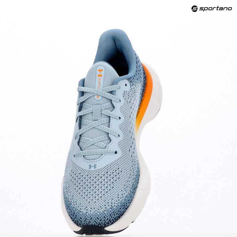 Pánske bežecké topánky Under Armour Infinite Calm Blue/Blue Smoke/Squad Orange 9