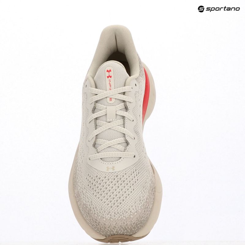 Pánske bežecké topánky Under Armour Infinite summit white/khaki base/racer red 9