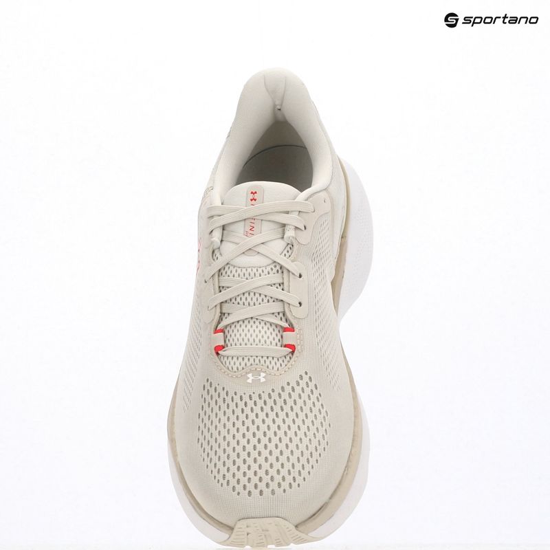 Pánske bežecké topánky Under Armour Innfinite Pro 2 summit white/khaki base/racer red 9