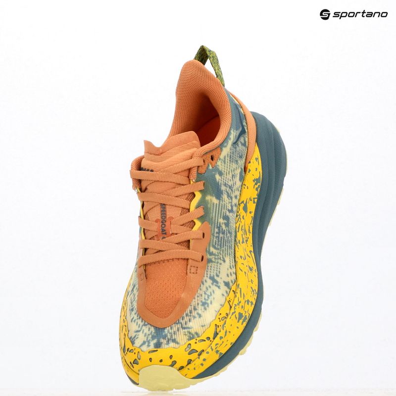 HOKA Speedgoat 6 pánska bežecká obuv tera cotta/mountain fog 9