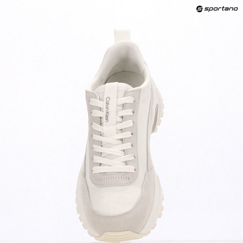Dámske topánky  Calvin Klein YW0YW01995 Hike Runner Casual Ny-Su AOP WN white/marshmallow/feather gray 9