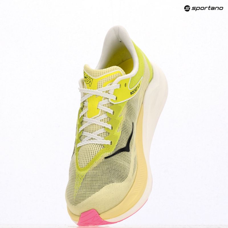 Bežecké topánky HOKA Rocket X 3 sunlight/neon hoka citrus 13