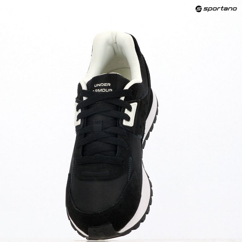 Muške trening cipele Under Armour Essential Runner crna/bijela/crna 9