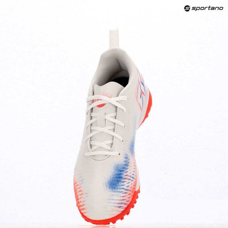 Detské kopačky PUMA Future 8 Play TT + Mid puma white/puma black/glowing red 9