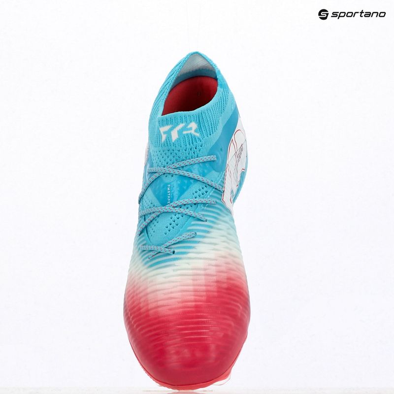 PUMA Future 8 Ultimate Re-Charge FG pánske kopačky hero blue/puma white/sunset pink 11