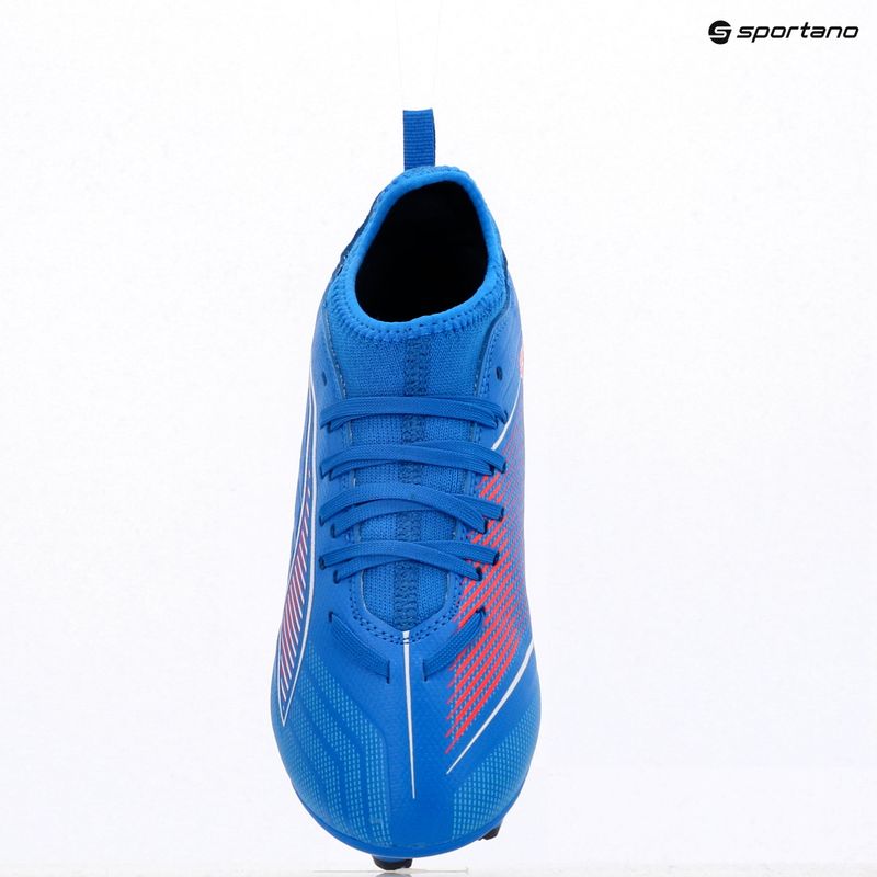 PUMA Ultra 6 Match FG/AG Jr detské kopačky ultra blue/puma white/glowing red 11