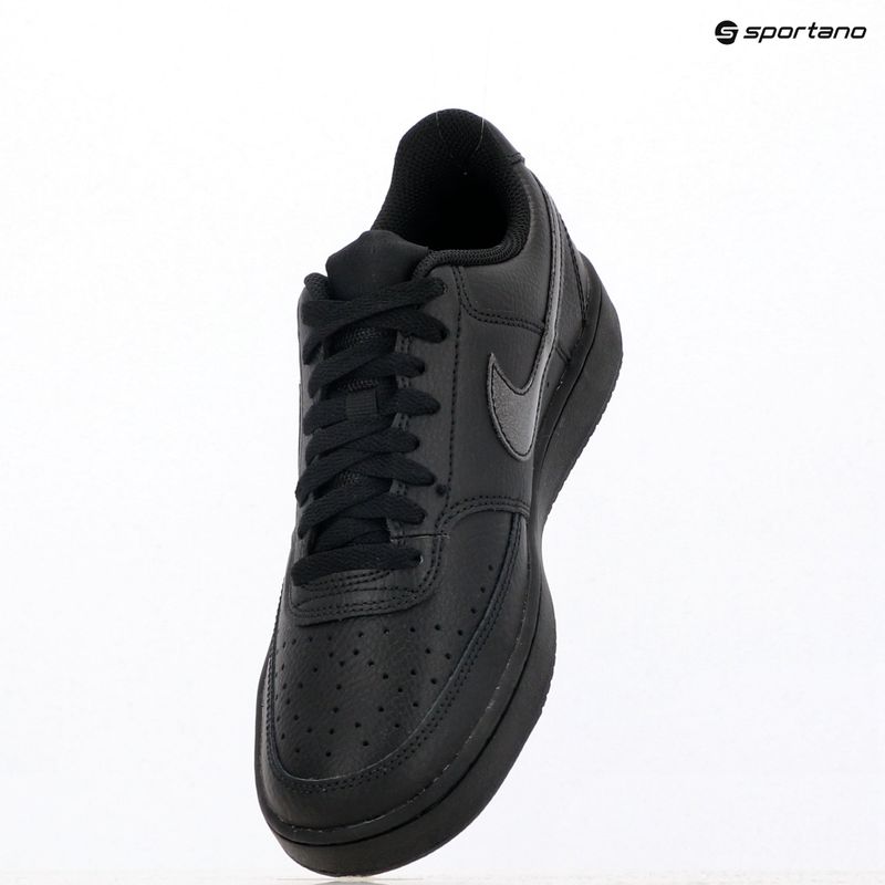 Dámske topánky Nike Court Vision Low black/black 9