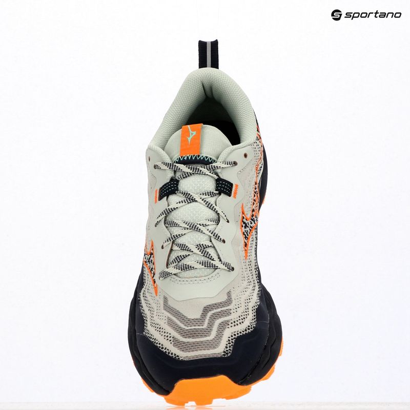 Pánske bežecké topánky Mizuno Wave Daichi 9 mercury/tangelo/tang orange 11