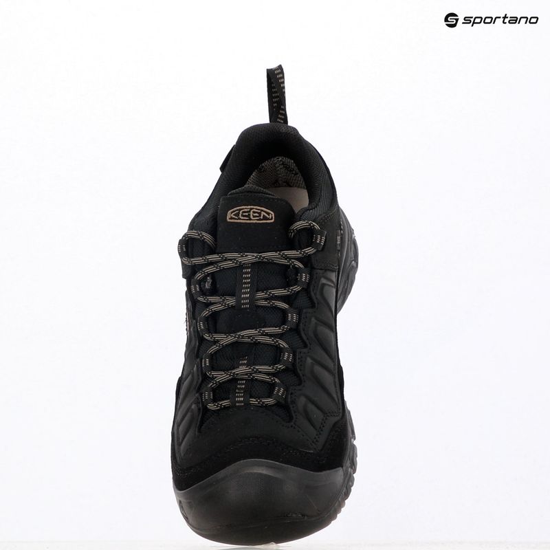 Pánske trekové  topánky KEEN Targhee IV Waterproof triple black 10
