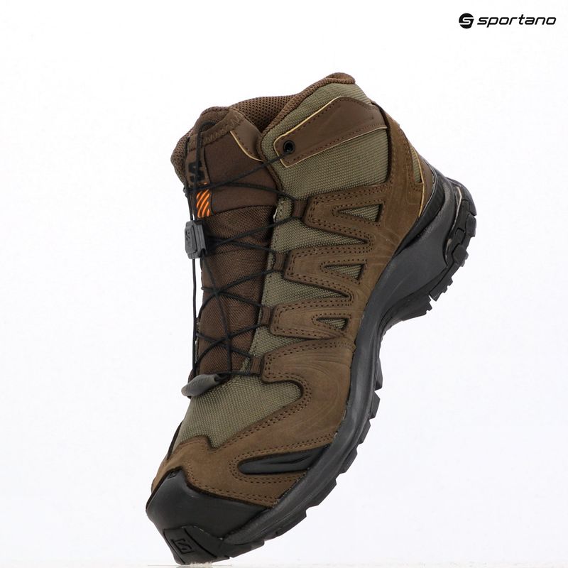 Pánske trekové topánky Salomon XA Tracker GTX earth brown/olive night/black 10