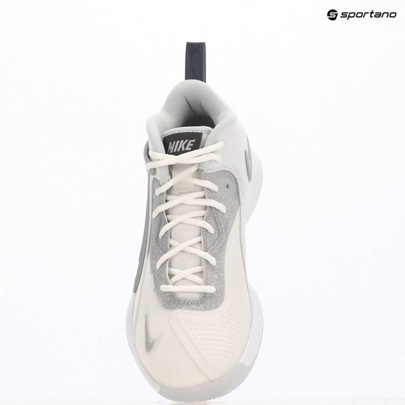 Topánky na volejbal Nike React Hyperset 2 SE smmit white/metalic silver/pure platinum 9