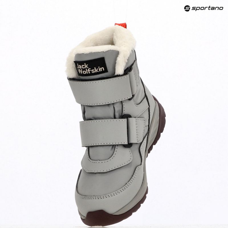Detské topánky Jack Wolfskin Polar Bear-B Texapore Mid Vc rainstorm 12