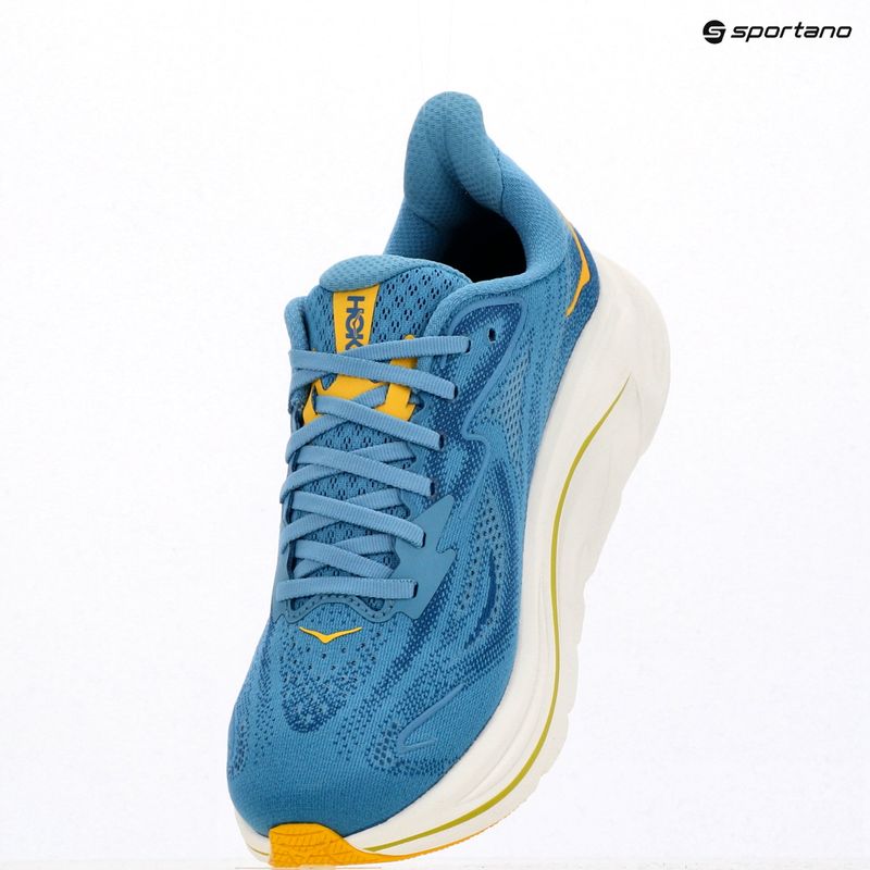 Pánske bežecké topánky HOKA Clifton 10 Wide alpine blue/foggy night 17