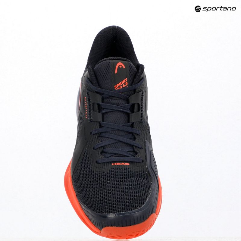 Topánky na squash HEAD Sprint Pro 4.0 Indoor dark blue/red 10