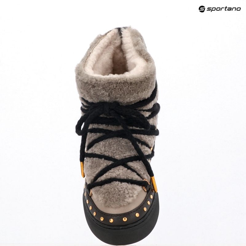 Dámske snehule INUIKII Curly Rock taupe 9