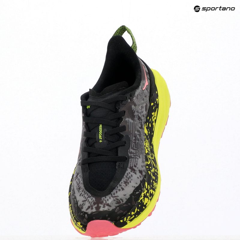Dámske bežecké topánky HOKA Speedgoat 6 black/neon rose 18