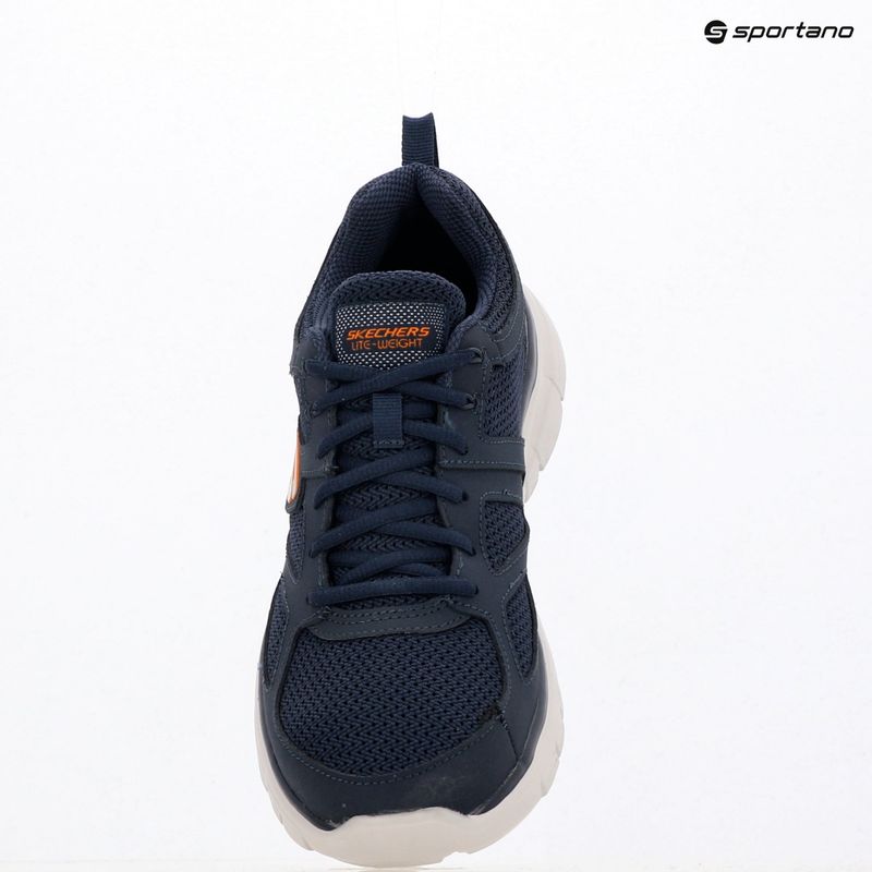 Pánske topánky SKECHERS Burns Agoura navy/orange 9