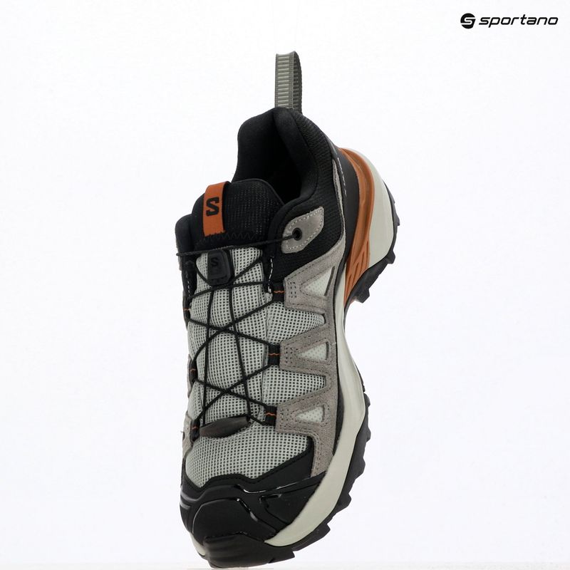 Pánske trekingové topánky Salomon X Ultra 360 Leather GTX wrought iron / sedona sage / sierra 9