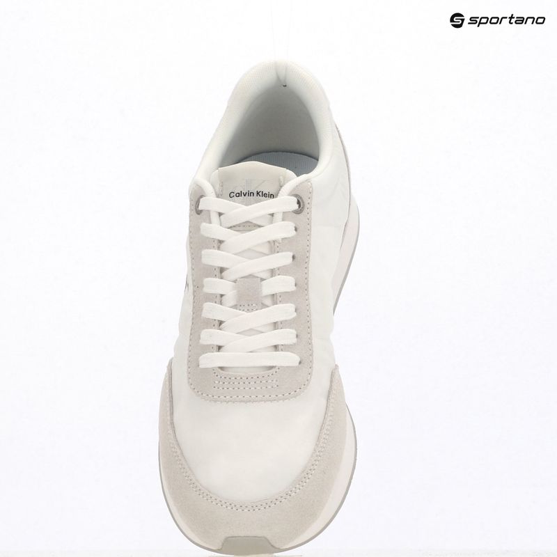 Pánske topánky Calvin Klein YM0YM01361 Retro Runner Ess Mix Mat triple bright white 9