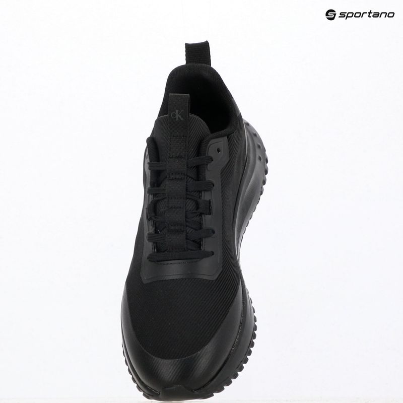 Pánske topánky Calvin Klein YM0YM01442 Eva Runner Lace Up Mat Mix 0GJ triple black 9