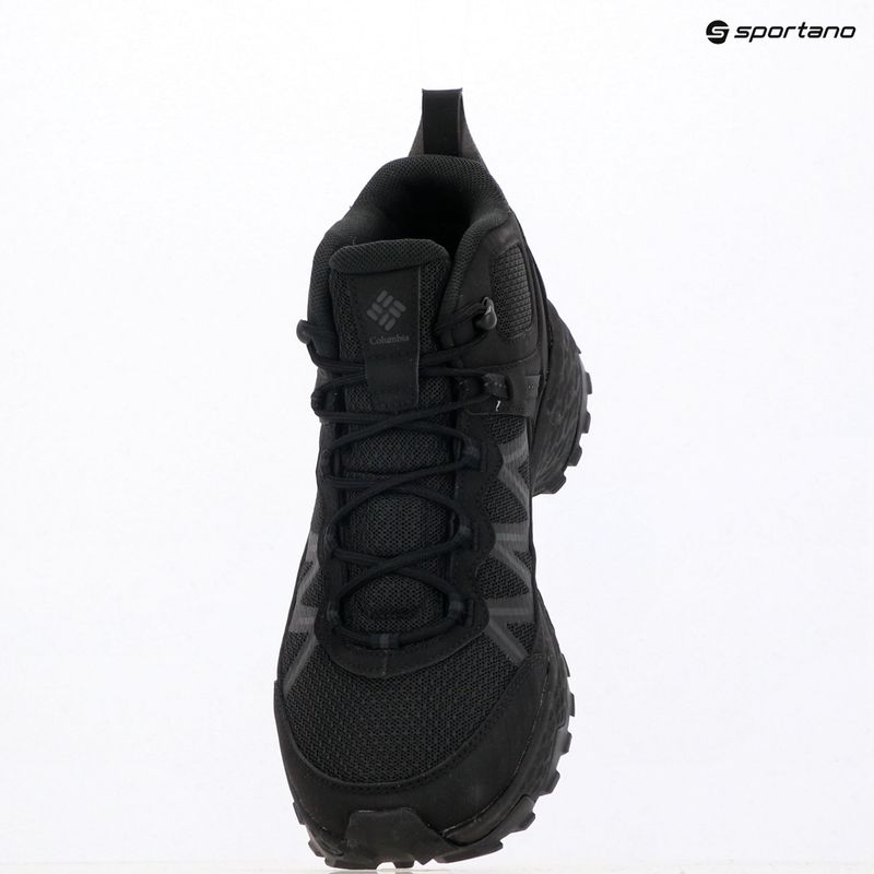 Pánske trekingové topánky Columbia Peakfreak Rush Mid Outdry black/shark 19