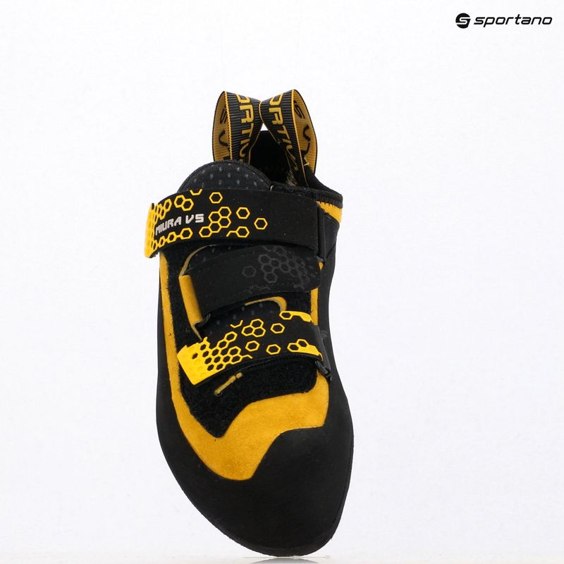 Pánske lezecké topánky La Sportiva Miura VS black/yellow 16