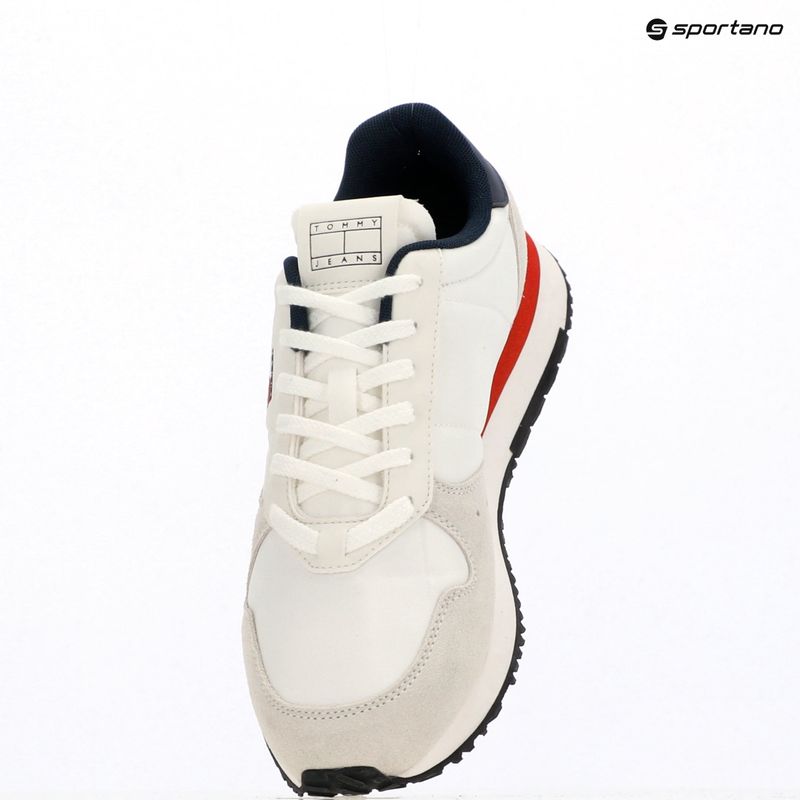 Pánske topánky Tommy Jeans Eva Runner Leather red/white/blue 9