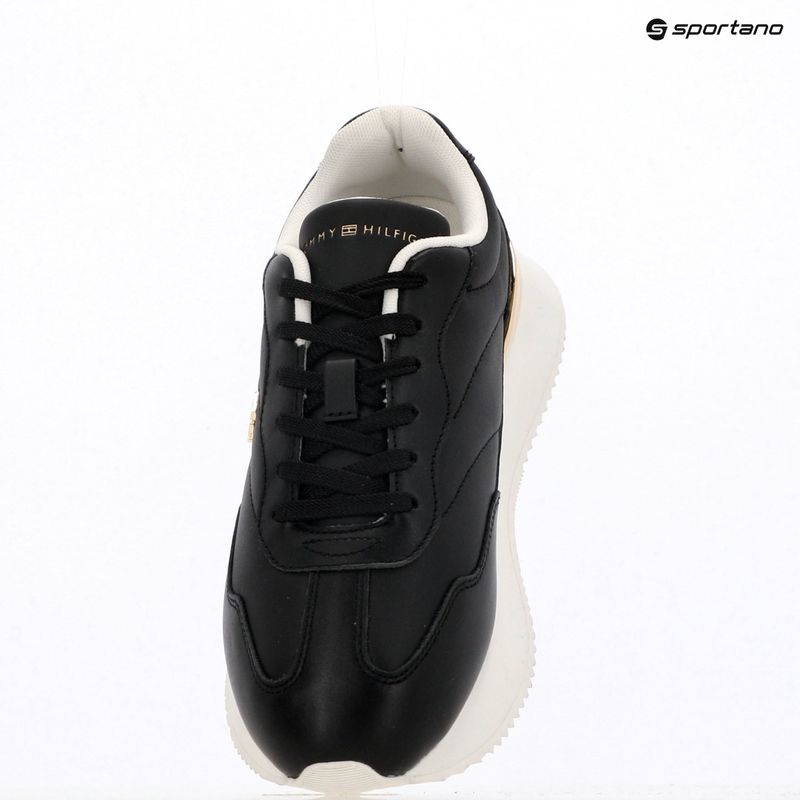 Dámske topánky Tommy Hilfiger Chic Fashion Runner black/ecru 9