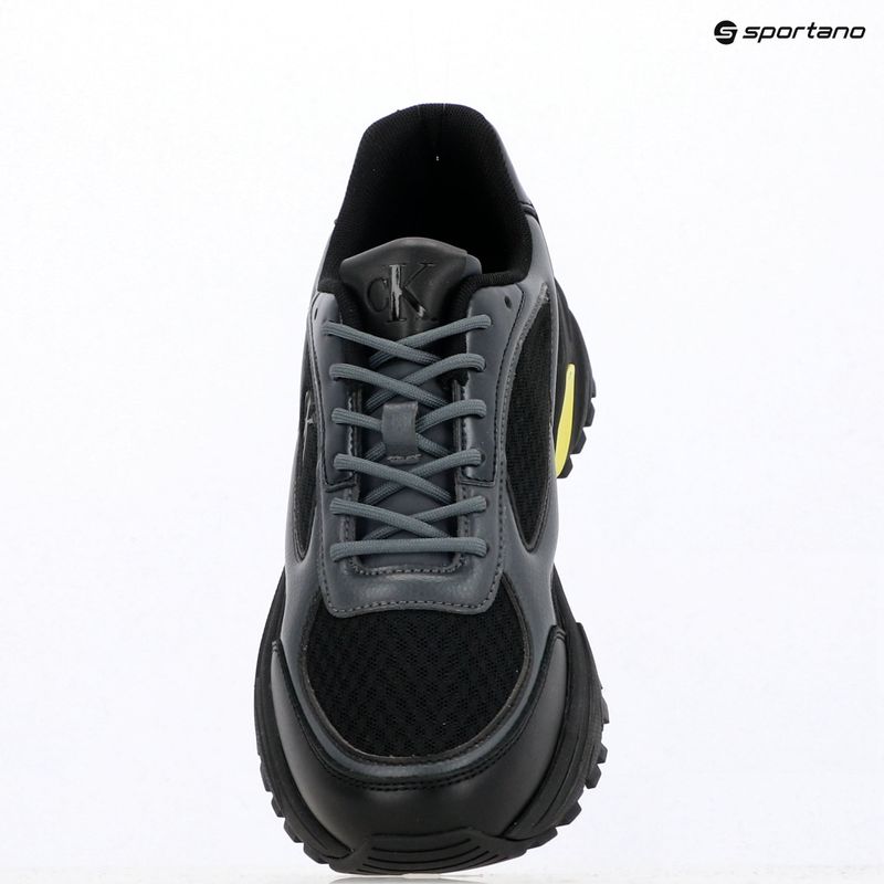 Pánske topánky Calvin Klein YM0YM01451 Hike Runner Laceup Mesh Mix black/coal/buttercup 9