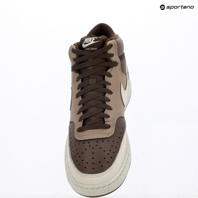 Pánske topánky Nike Court Vision Mid Next Nature baroque brown/mink brown/light bone 11