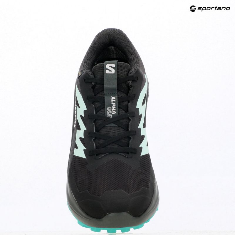 Dámske bežecké topánky Salomon Alphaglide GTX hantom/urban chic/waterfall 11
