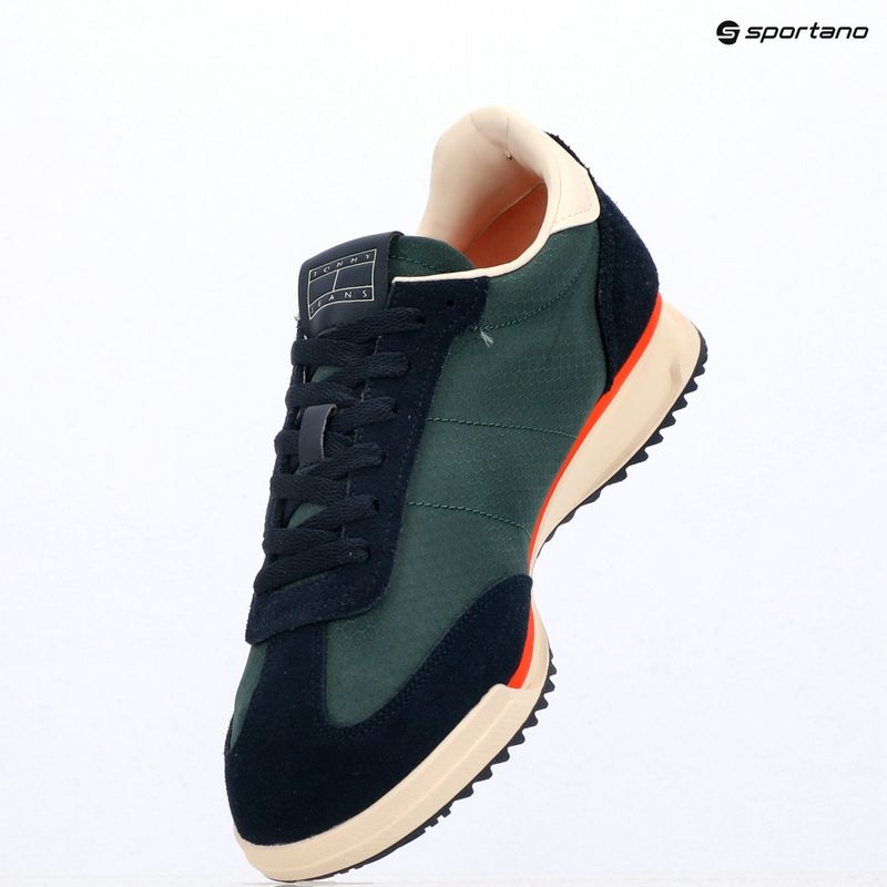 Pánske topánky Tommy Jeans Retro Runner Cleated Winter dark night navy 9