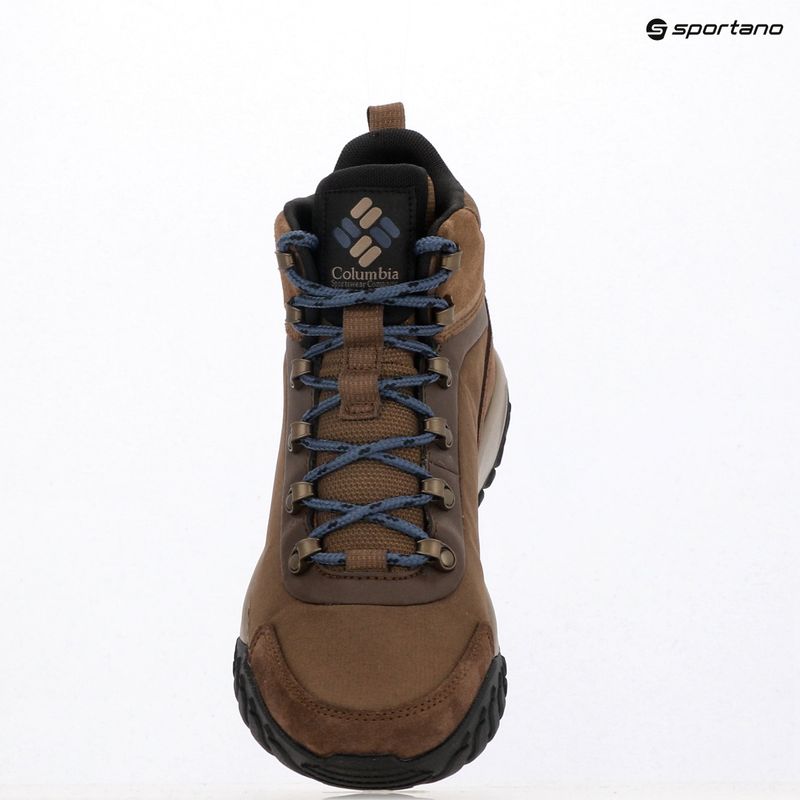 Pánske topánky  Columbia Burnsider Waterproof dark brown/dark mountain 10