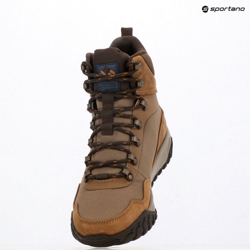 Pánske topánky Columbia Burnsider Omni-Heat Infinity dark brown/dark mountain 10