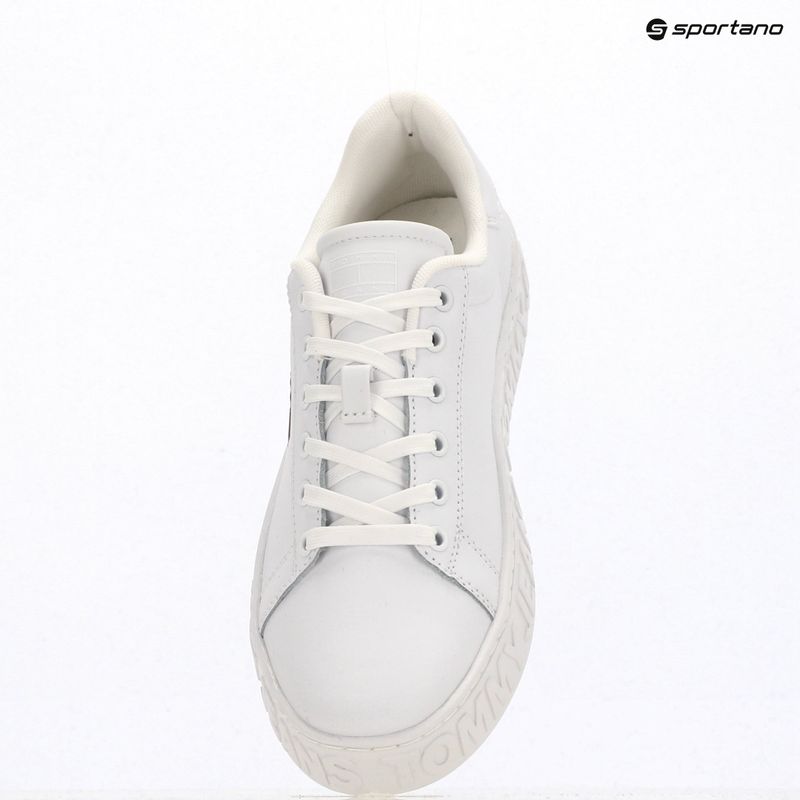 Dámske topánky Tommy Jeans Log Outsole white 9